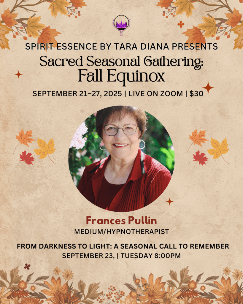 Frances Pullin Fall Equinox Gathering